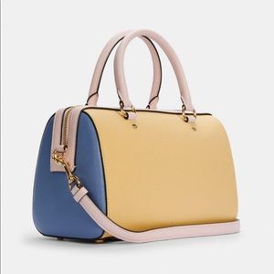 Coach Rowan Satchel in Colorblock